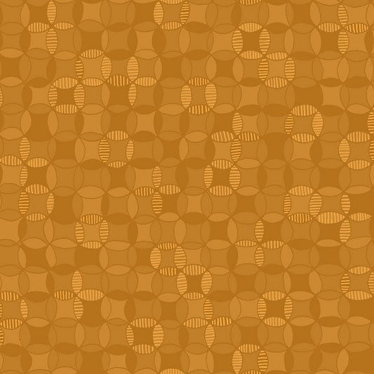 Patchwork Baumwolle RJR "Hopscotch" ocker