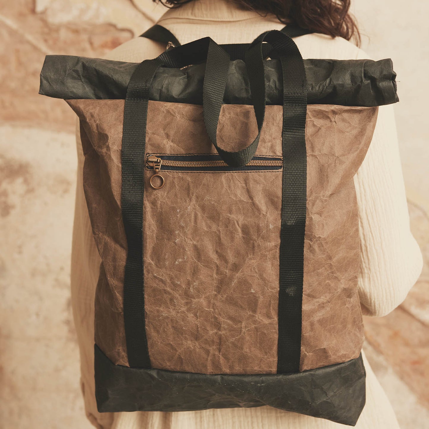 Waschbarer Papierstoff 1m-Rolle - versch. Farben