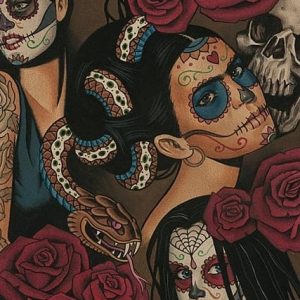 Baumwolle "Nocturna" Alexander Henry