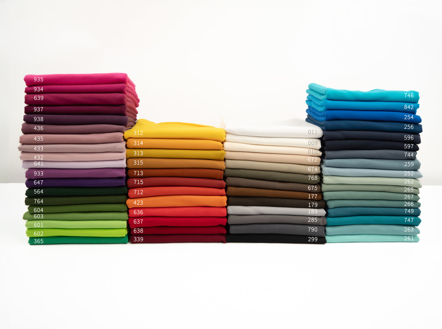 Kuschelsweat uni "Eike" by Swafing - versch. Farben