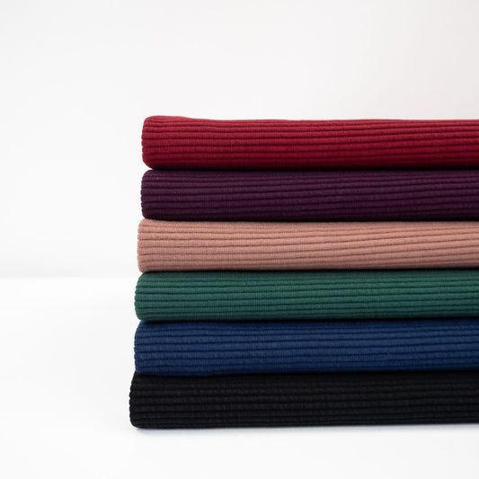 Rippjersey "Ottoman" - verschiedene Farben