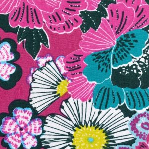 Baumwolle beschichtet „Blumen“