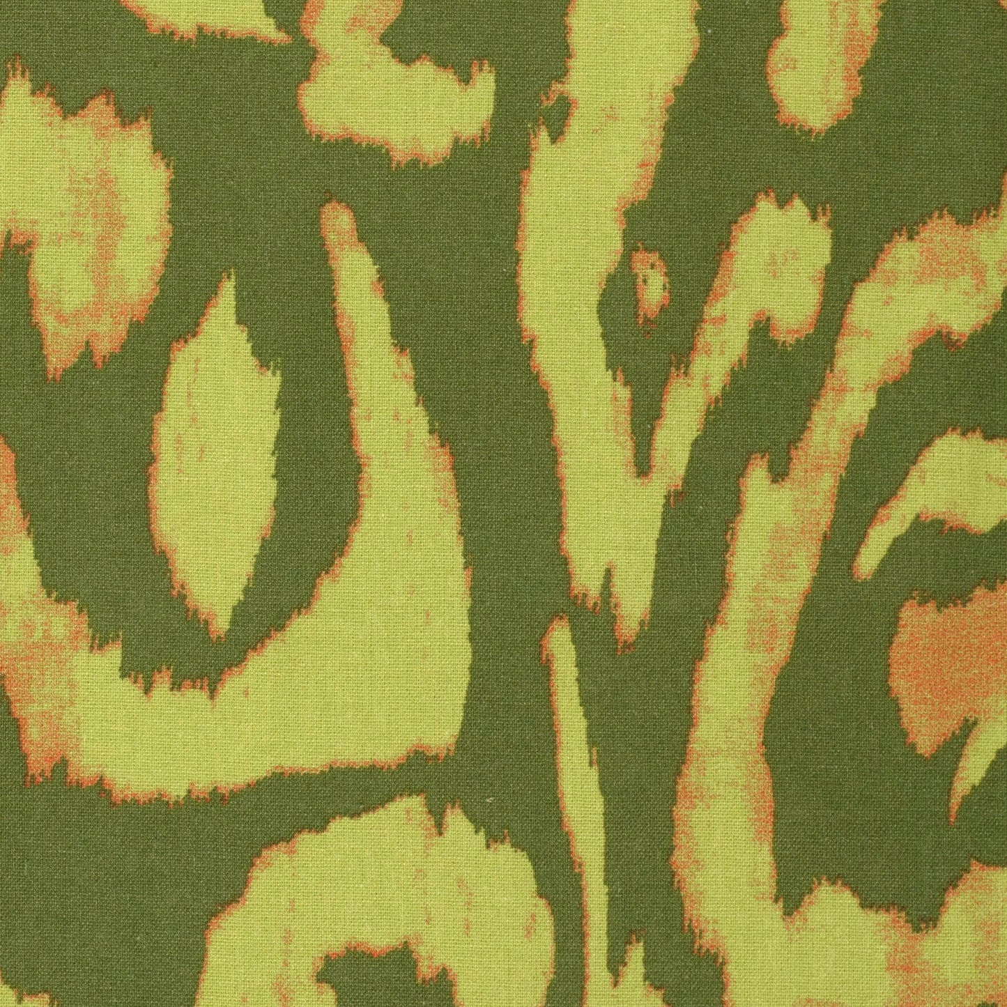 Viskoseleinen "Bold Print" grün