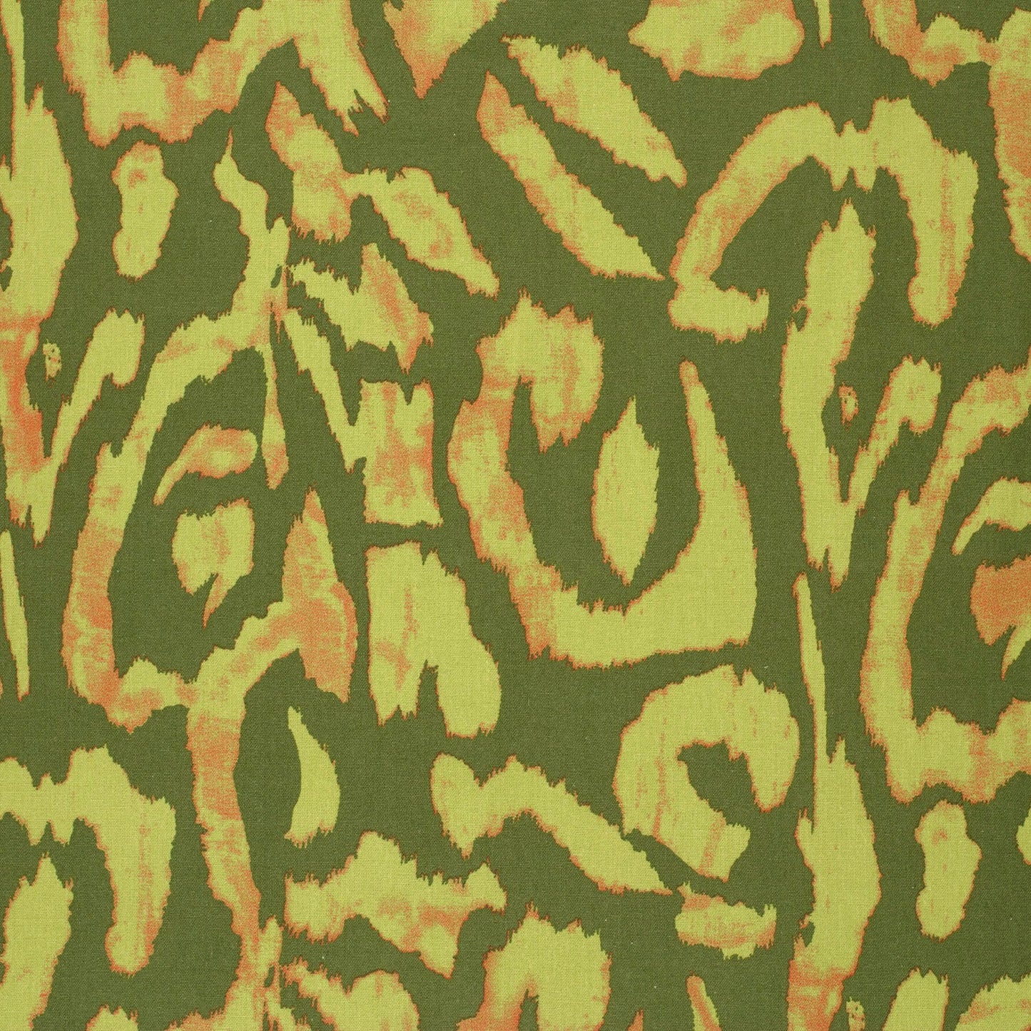 Viskoseleinen "Bold Print" grün