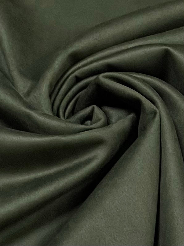 Das Stofferl: Wildlederimitat khaki, Kunstleder für Bekleidung, Lederimitat für Jacken, Röcke und Kostüme, Suede