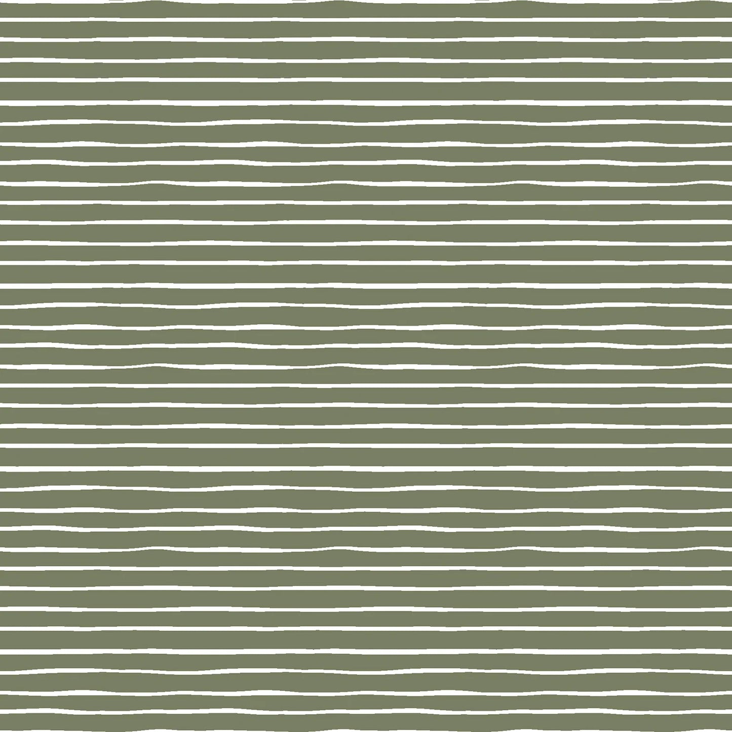 Baumwolljersey "Streifen" oliv