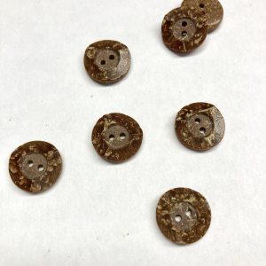 Knopf "Kokosimitat" 15mm