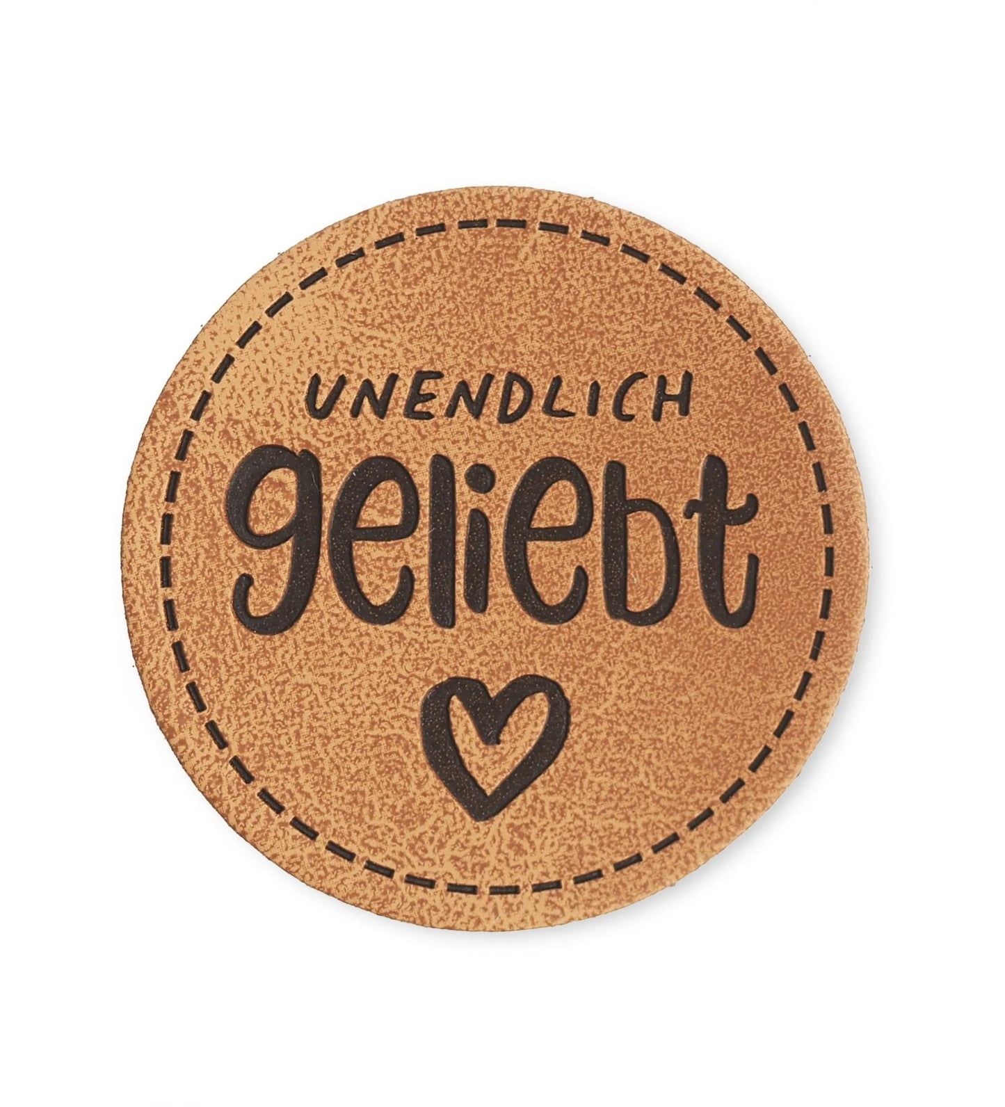 *Paul & Clara* Kunstlederlabel - unendlich geliebt