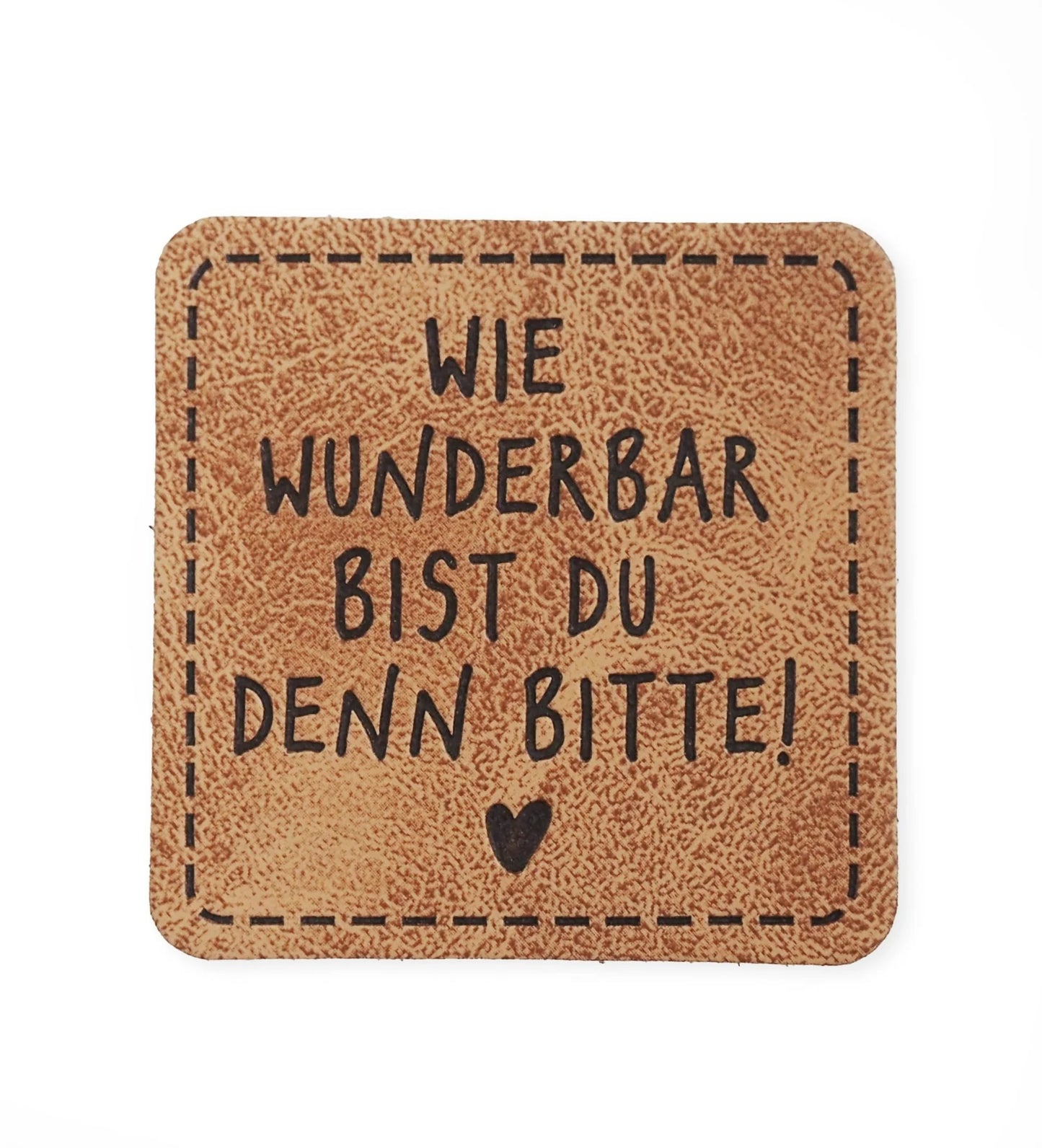 *Paul & Clara* Kunstlederlabel - wie wunderbar bist du denn bitte?