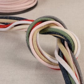 Hoodie-Kordel "Glitzer" - verschiedene Farben