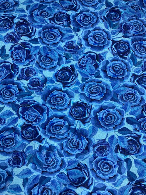 Jersey Rosen blau "Midnight Roses"
