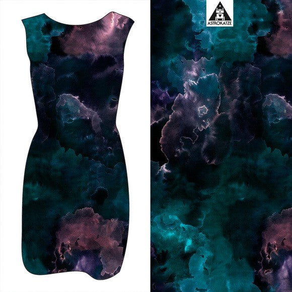 ASTROKATZE Bio French Terry "Nebula" deep space