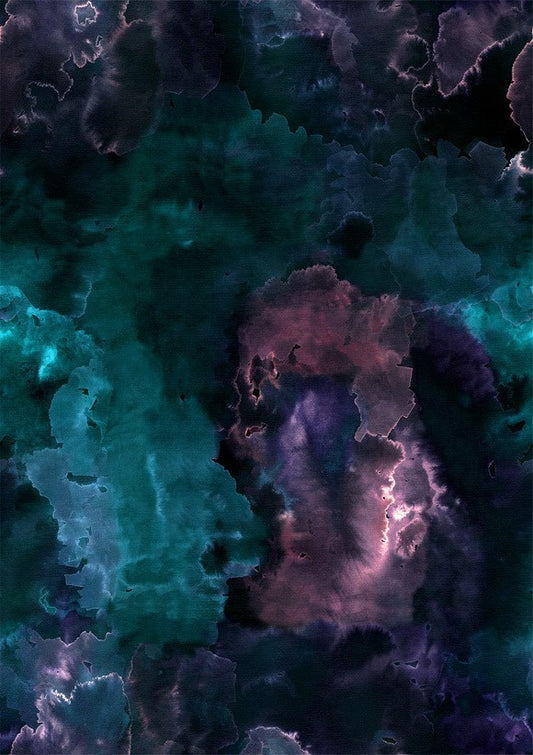 ASTROKATZE Bio French Terry "Nebula" deep space