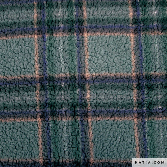 Sherpa "Autumn Plaid" forest