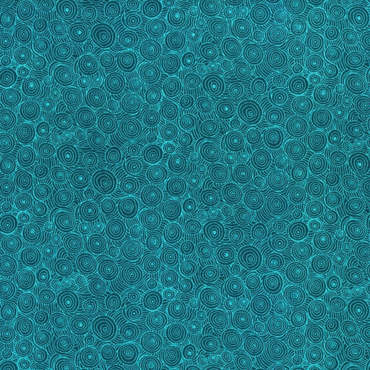 Patchwork Baumwolle RJR "Hopscotch" petrol