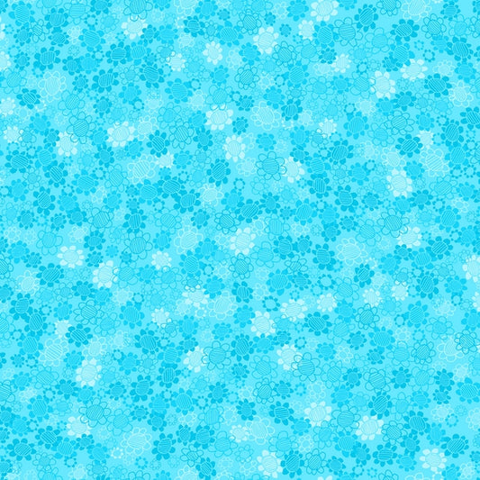 Patchwork Baumwolle RJR "Hopscotch" aqua hell