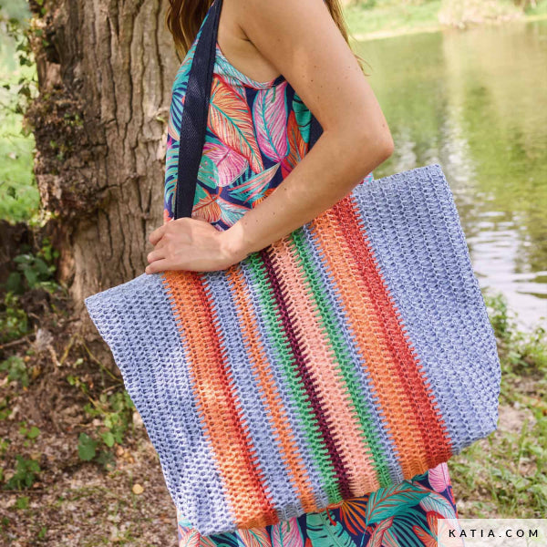 Strickstoff aus 100% Papier Raffia "Cotacachi"