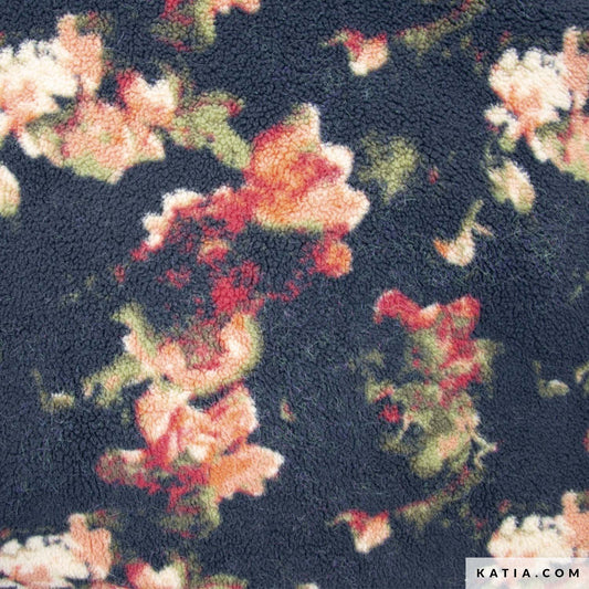 Sherpa-Fleece "Flamenco"