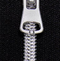 Endlos-Reißverschluss "metallic" - 4 Farben