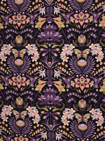 Modal French Terry "Aurora" by Käselotti, lila