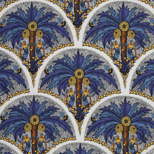 Webware Baumwolle "Palmera blau" by Bienvenido Colorido