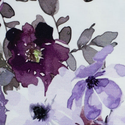 Jersey "Lila Blüten"