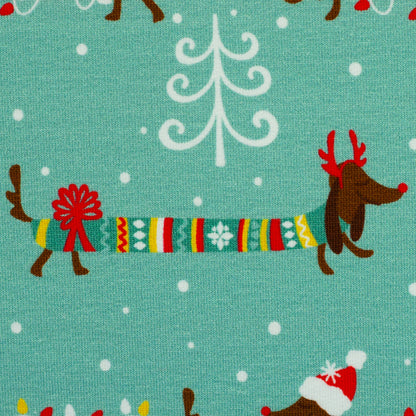 Kuschelsweat "Weihnachtsdackel"