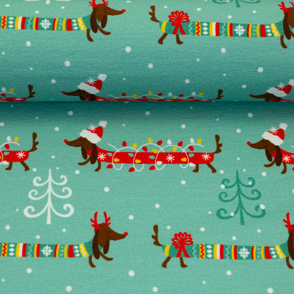 Kuschelsweat "Weihnachtsdackel"