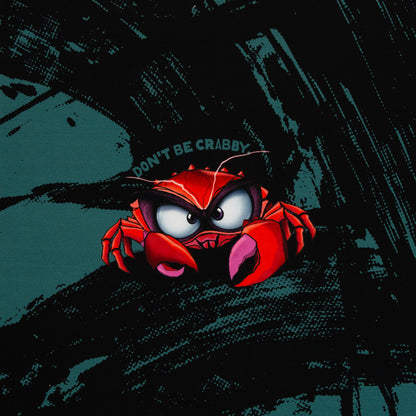 French Terry by Thorsten Berger "Eddie the Crab" smaragd