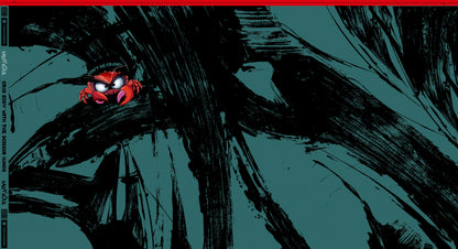 French Terry by Thorsten Berger "Eddie the Crab" smaragd