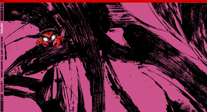 French Terry by Thorsten Berger "Eddie the Crab" pink