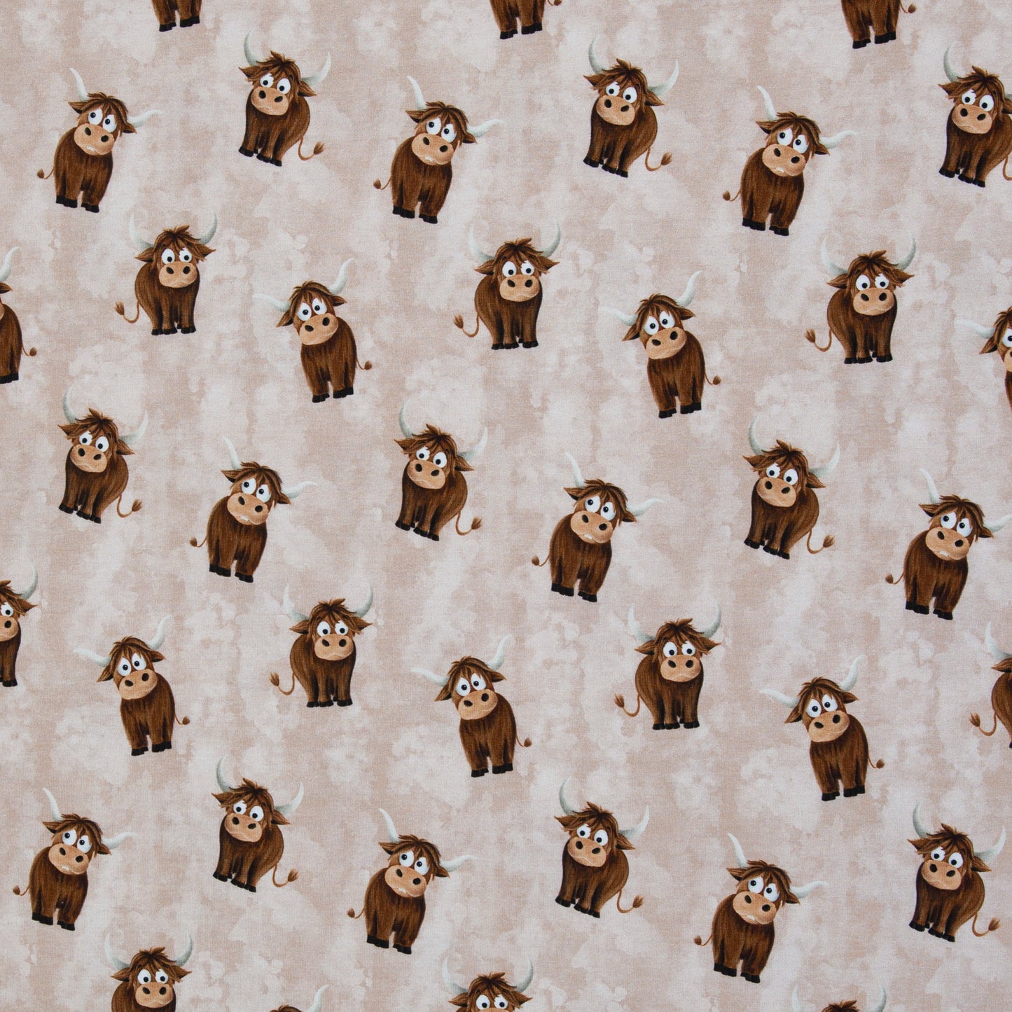 French Terry "Holy Cow" by Mrs. Mint Design - 2 Farben