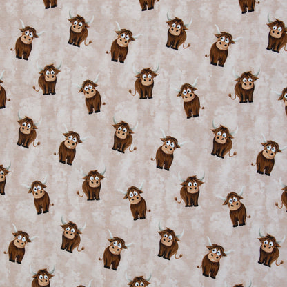 French Terry "Holy Cow" by Mrs. Mint Design - 2 Farben