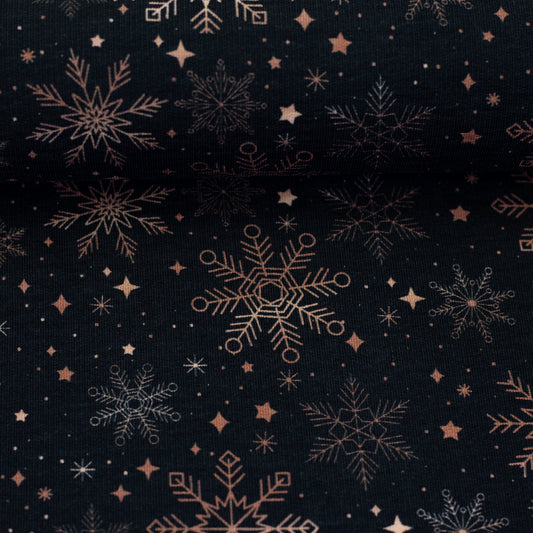 Kuschelsweat "Glitzerkristalle"