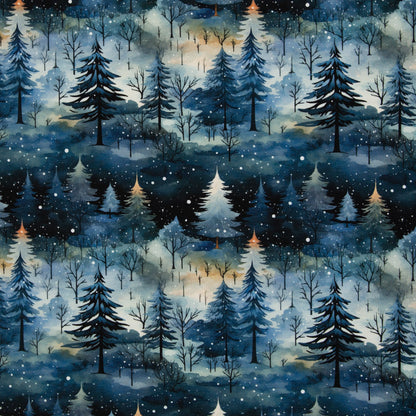 Kuschelsweat "Winterwald"