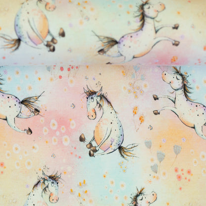 Jersey "Einhorn pastell"