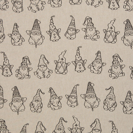 Dekostoff Leinenoptik "Wichtel"