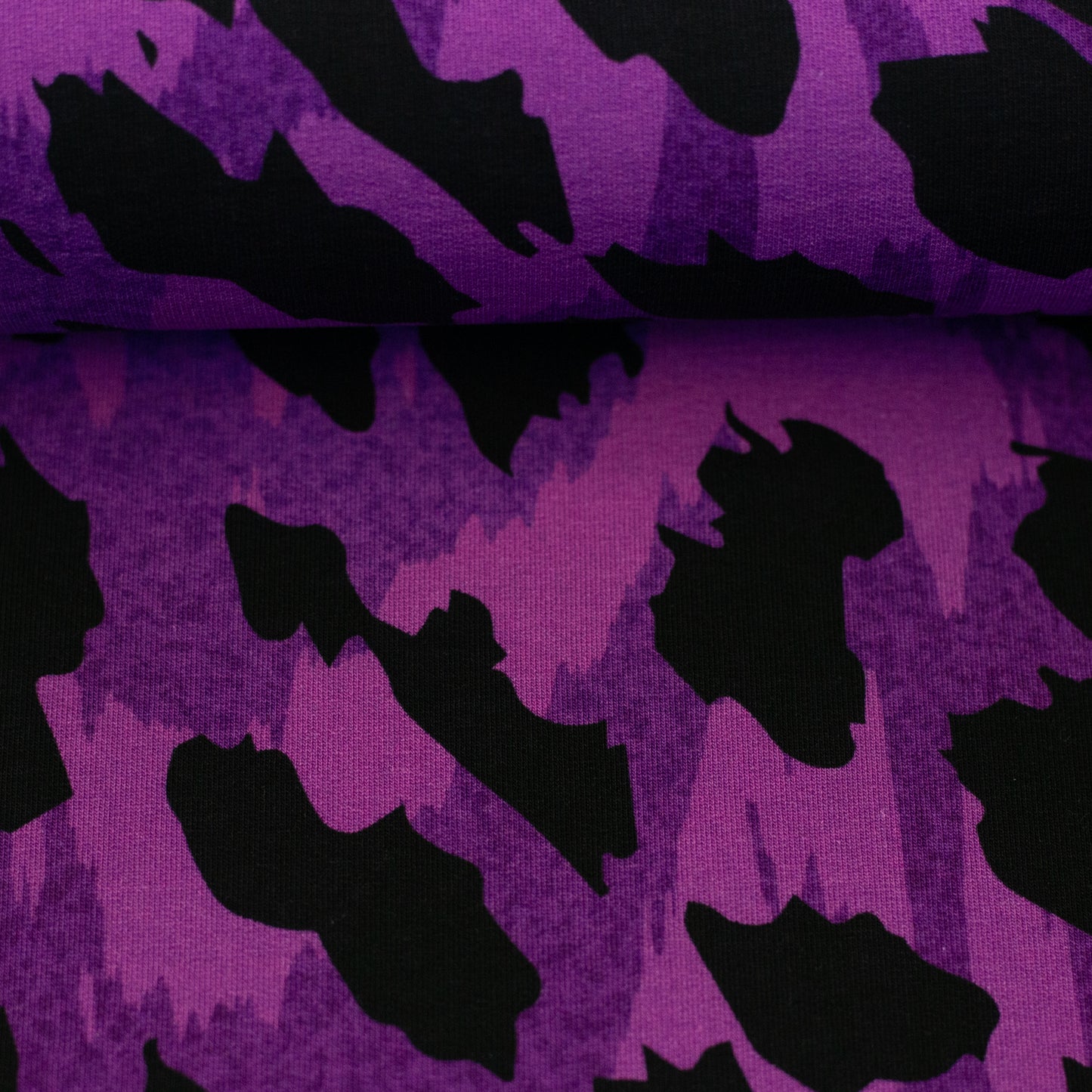 French Terry "Monsta-Kombi" lila