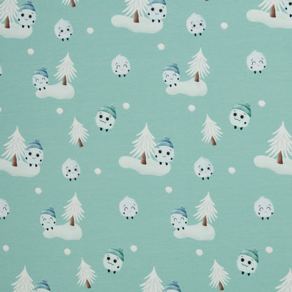 French Terry "Fluffy Winter" by Mrs. Mint