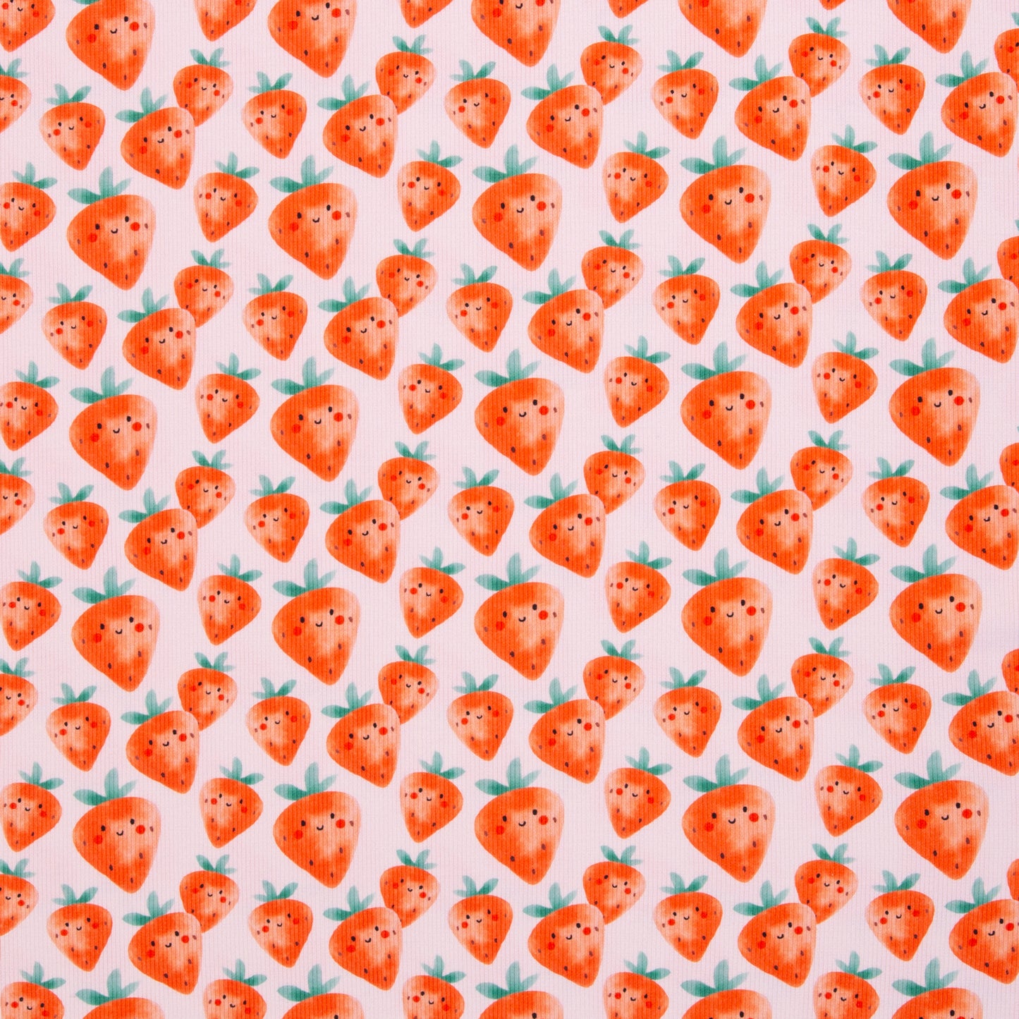 Rippjersey "Erdbeerchen"