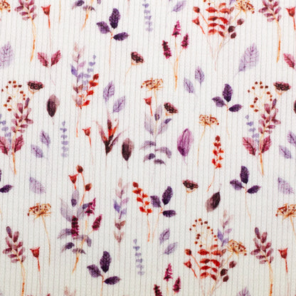 Rippjersey "Zarte Zweige"