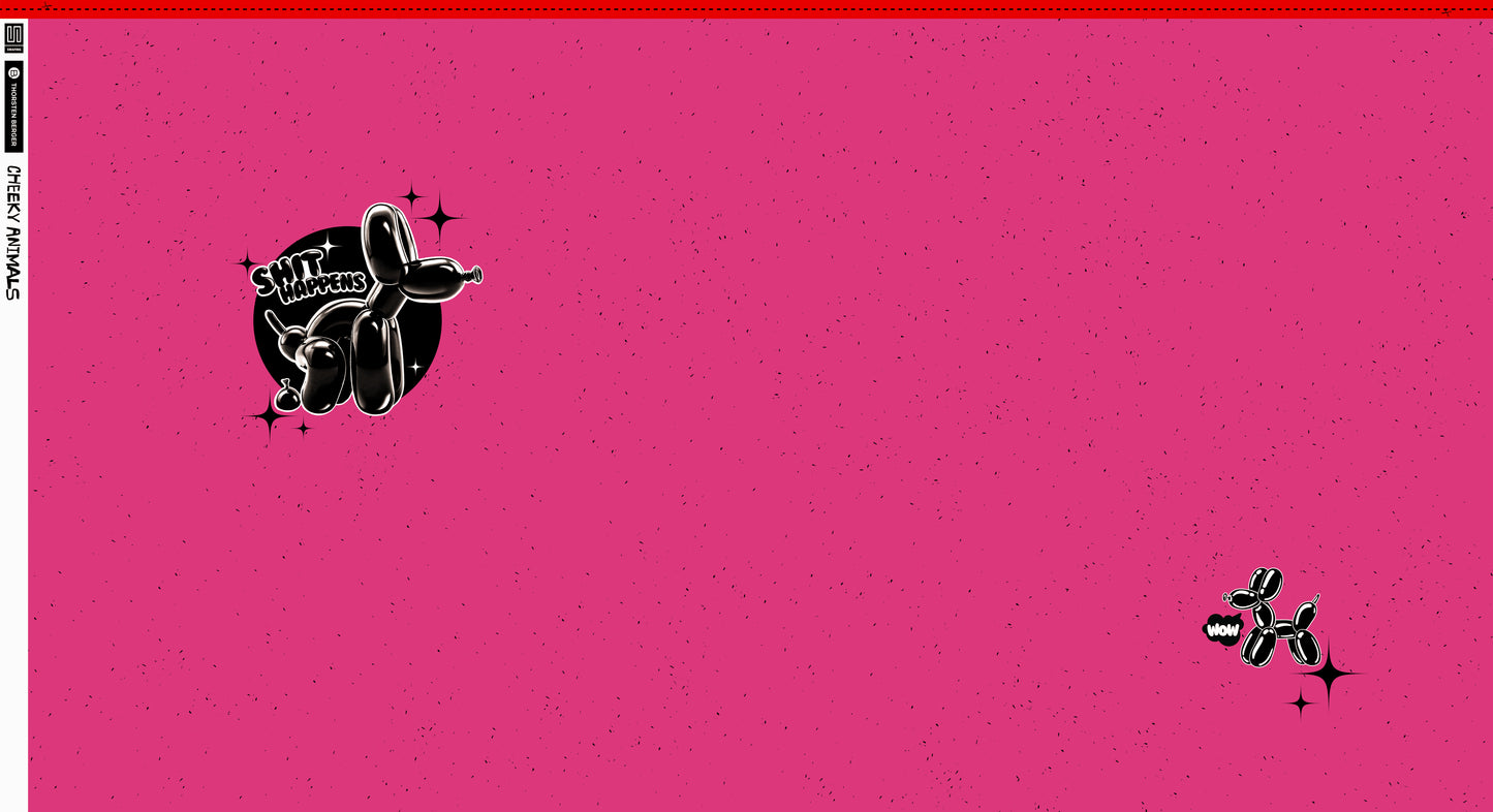 Paneel French Terry by Thorsten Berger "Shit happens" VORBESTELLUNG