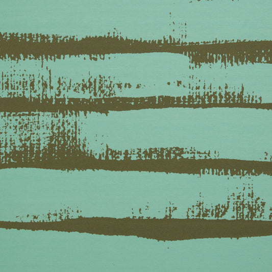 French Terry by Thorsten Berger "Berny Stripes" mint