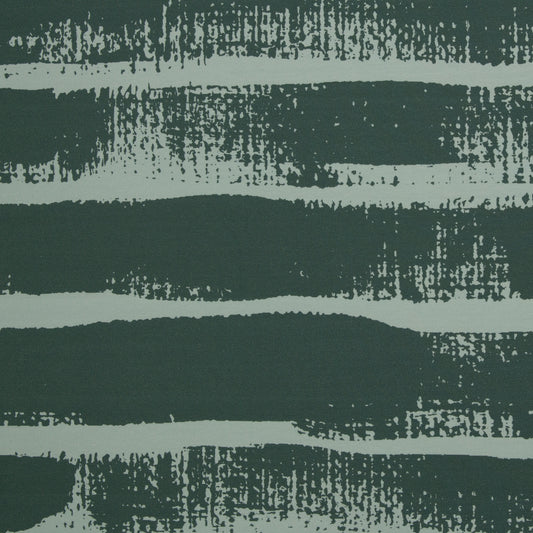 French Terry by Thorsten Berger "Berny Stripes" smaragd