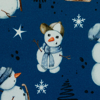 Kuschelsweat "Winter Wonderland blau" by Sabine Marschall