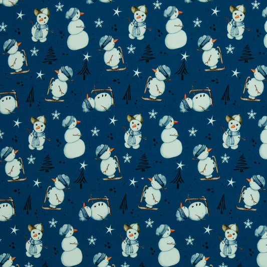 Kuschelsweat "Winter Wonderland blau" by Sabine Marschall