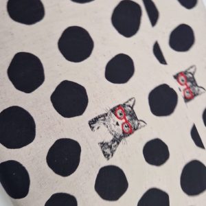KOKKA Canvas "Echino" Cat
