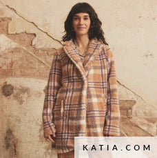 Sherpa "Autumn Plaid" flieder/beige