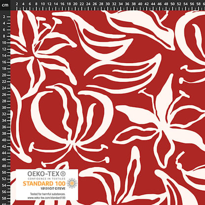 Viskose-Webware "Bold Blossom"