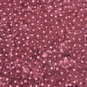 Baumwolle Webware "Batik" weinrot
